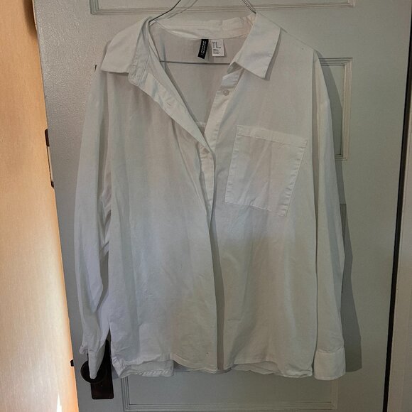 H&M Divided White Blouse - Picture 1 of 6